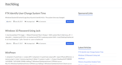 Desktop Screenshot of itechblog.com