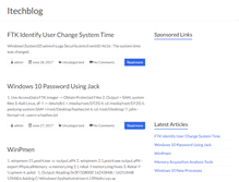 Tablet Screenshot of itechblog.com